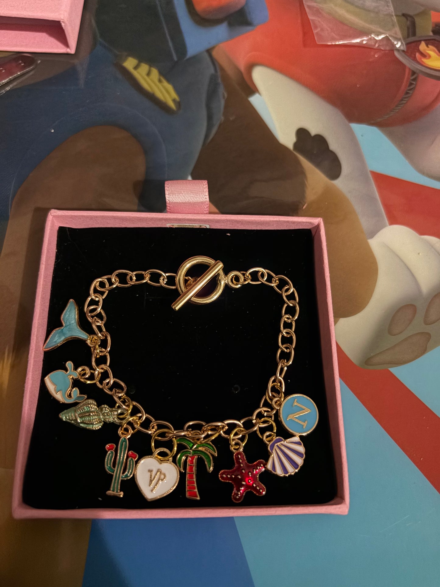 Simple charm bracelet