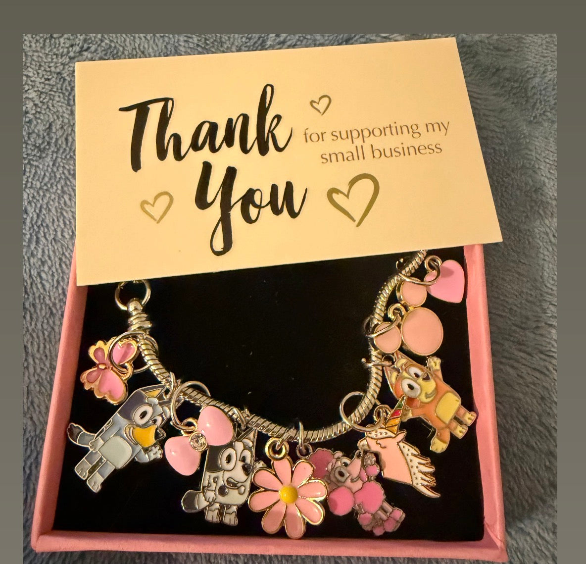 Customized character bracelets