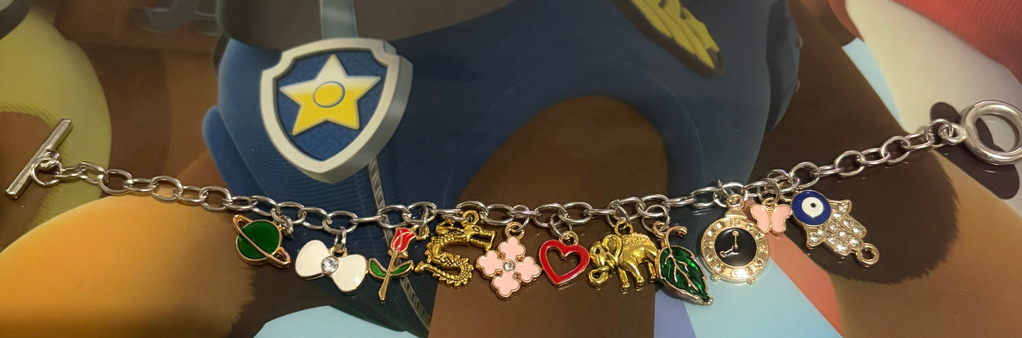 Simple charm bracelet