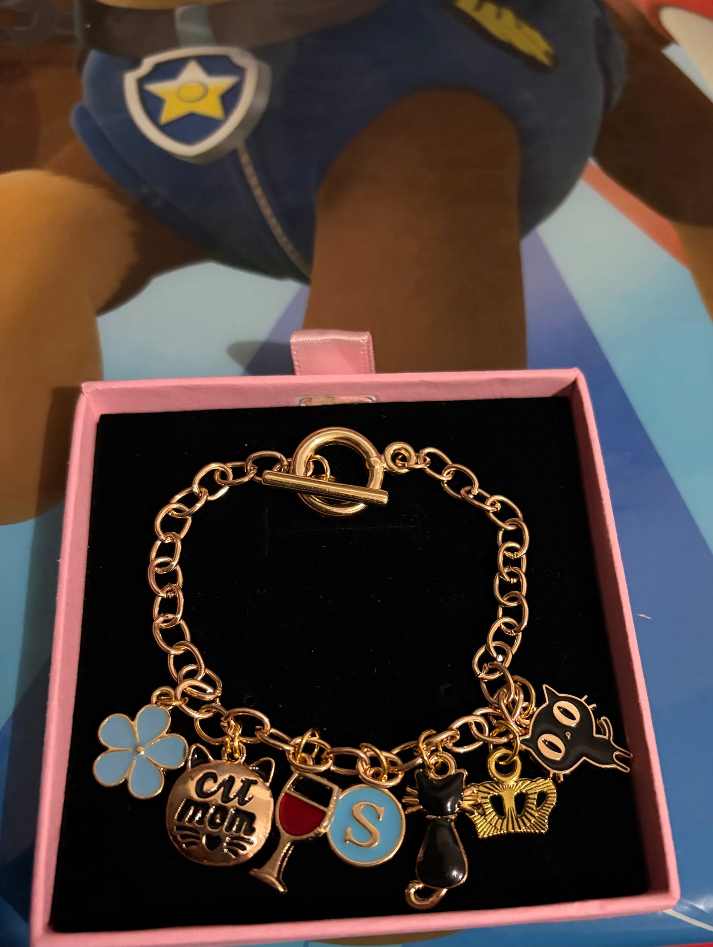 Customized initials bracelet